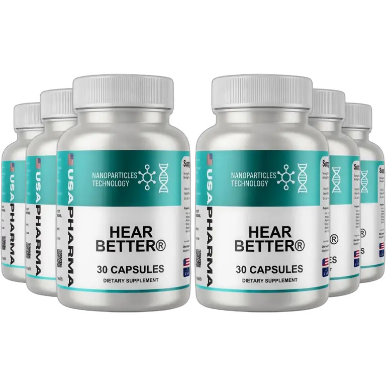 HearBetter Supplement Bottle Detail